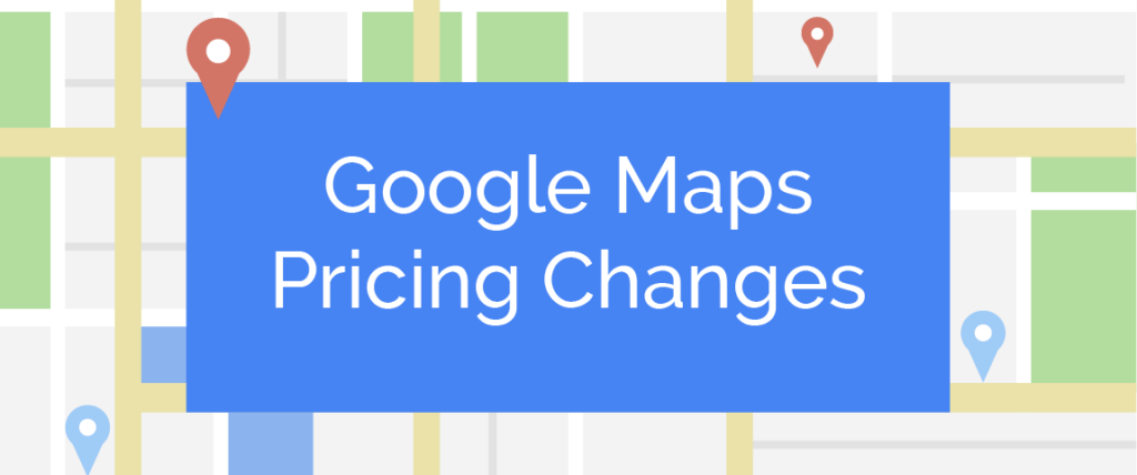 google maps price changes